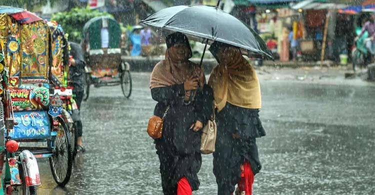 ঢাকায় দিনভর বৃষ্টির আভাস