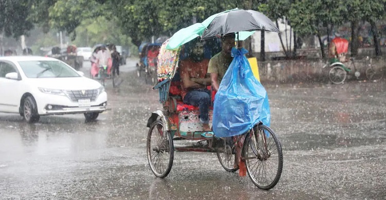 ঢাকাসহ তিন বিভাগে তুলনামূলক বেশি বৃষ্টির আভাস