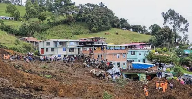 13 killed in Colombia rain