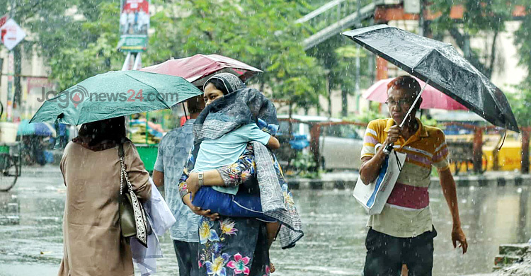 ঢাকায় টানা ৫ দিন বৃষ্টির আভাস