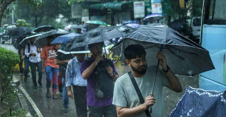 ৪ বিভাগের অনেক জায়গায় বৃষ্টির আভাস