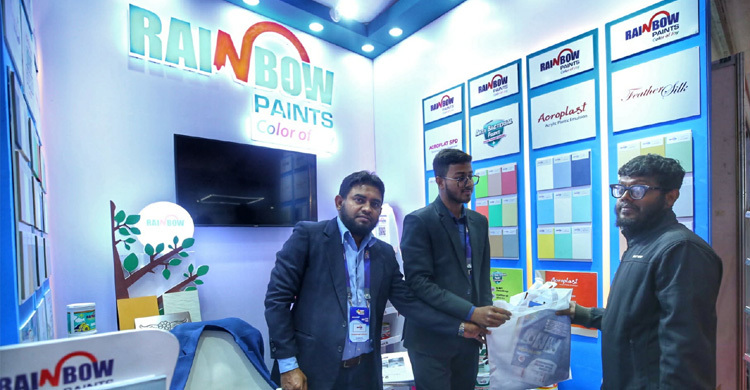 আবাসন মেলায় রেইনবো পেইন্টসের বিশেষ অফার