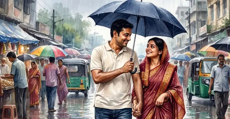 আমার ছাতা তোমার পরম নির্ভরতা