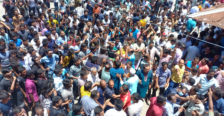 কার্যালয় দখল নিয়ে রাজবাড়ী বিএনপির দুই গ্রুপের সংঘর্ষ