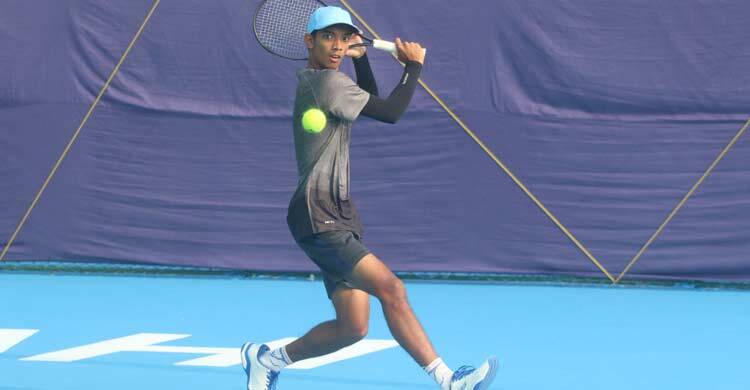 আন্তর্জাতিক টেনিস টুর্নামেন্টে চ্যাম্পিয়ন বাংলাদেশের জারিফ