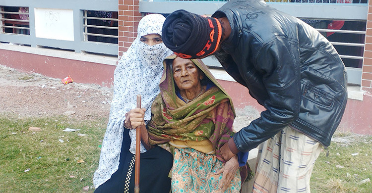 জীবিত থাকতে কেন ভোট নষ্ট করবো: ১১৫ বছরের খাজামন বিবি
