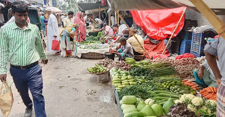 রাজশাহীর বাজারে সবজিতে অস্বস্তি, স্থিতিশীল মাছ-মাংস