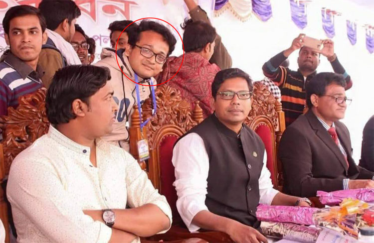 বিএনপির সম্মেলন মঞ্চে গান গাইলেন পলকের বোনজামাই