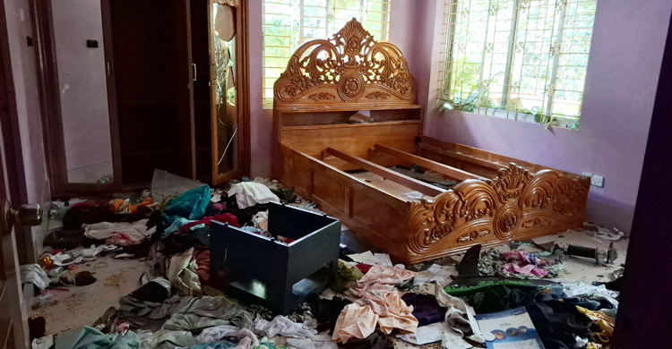 রাজবাড়ীতে হামলা-ভাঙচুরের ঘটনায় ৩৫০০ জনের বিরুদ্ধে মামলা