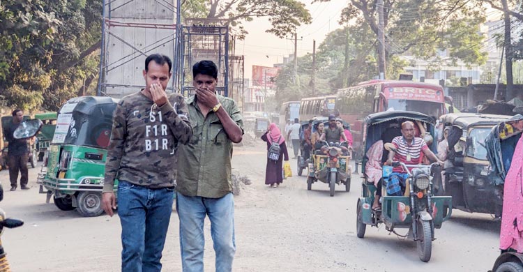 নির্মল বায়ুর শহর রাজশাহী এখন দূষণের নগরী