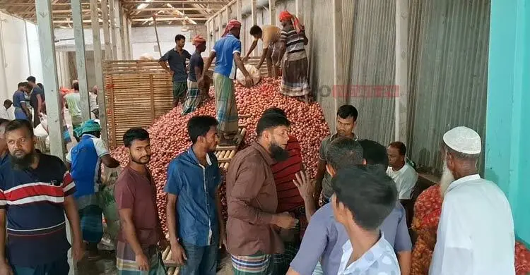 পেঁয়াজের ‘ধলতায়’ পুড়ছে কৃষকের কপাল