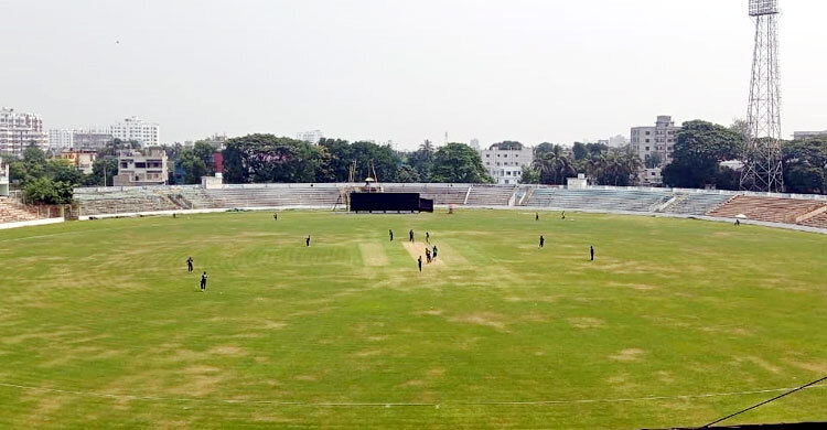 ১৩ বছর পর রাজশাহী মাঠে গড়ালো আন্তর্জাতিক ম্যাচ