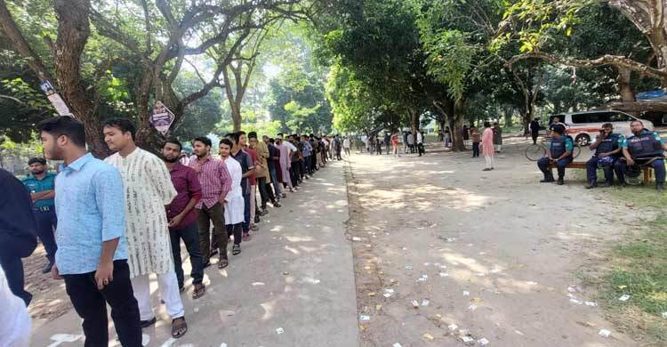 রাকসু নির্বাচনের ভোটগ্রহণ শেষ