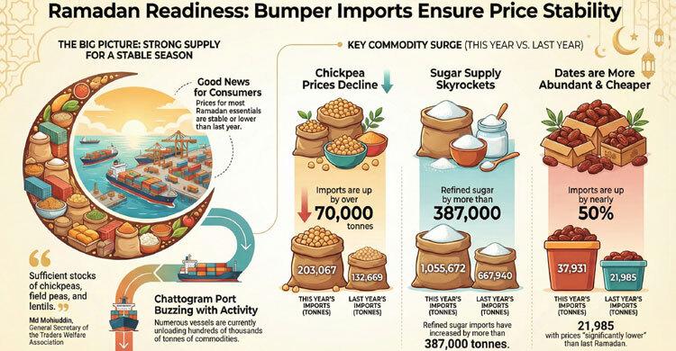 Ramadan essentials: Stocks adequate, most prices stable or lower