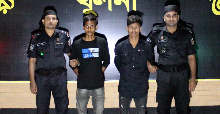 রামপাল তাপবিদ্যুৎ কেন্দ্রের মালামালসহ দুই যুবক আটক