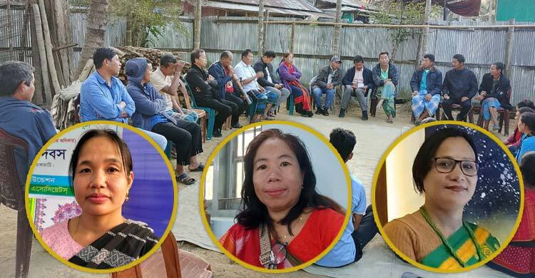 পাহাড়ে সামাজিক উন্নয়নে লড়ে চলেছেন নারী হেডম্যান-কারবারিরা