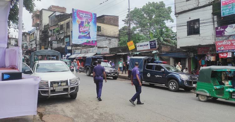 রাঙ্গামাটিতে এনসিপির পদযাত্রা, সতর্ক অবস্থানে আইনশৃঙ্খলা বাহিনী