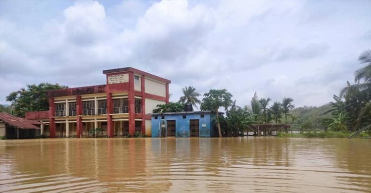 রাঙ্গামাটির নিম্নাঞ্চল প্লাবিত, প্রস্তুত ২৪৬ আশ্রয়কেন্দ্র