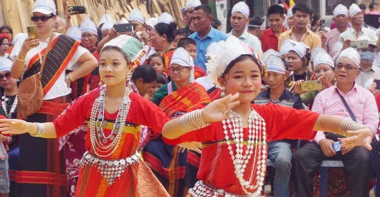 রাঙ্গামাটিতে বর্ণাঢ্য বৈসাবি শোভাযাত্রা