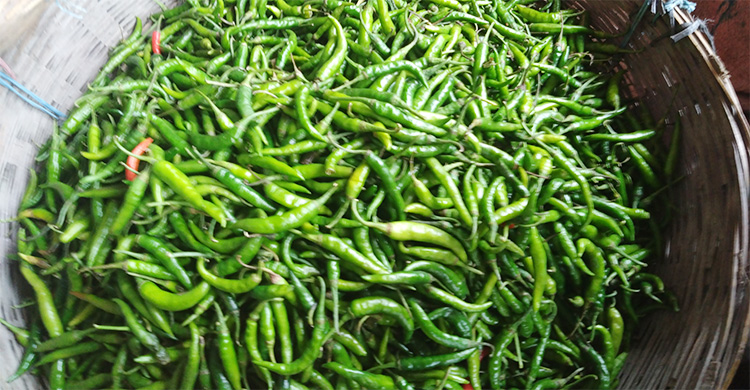 রংপুরে বেড়েছে সবজি-কাঁচামরিচের দাম, কমেছে ডিমের