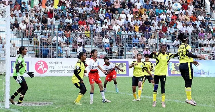 জেএফএ অনূর্ধ্ব-১৪ ফুটবল টুর্নামেন্টে আবারও রংপুরের শিরোপা জয়