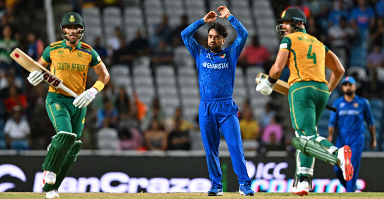 South Africa thrash Afghanistan by 9 wickets to reach T20 WC final