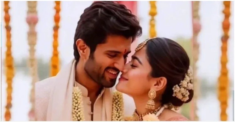 ২০০ জনের সামনে বিজয়কে চুমু, লজ্জায় লাল রাশমিকা