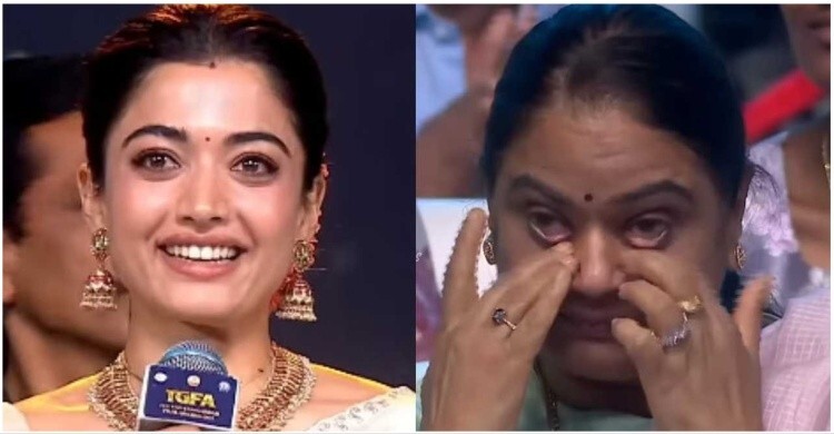 রাশমিকা মান্দানার যে কথায় কাঁদলেন শাশুড়ি