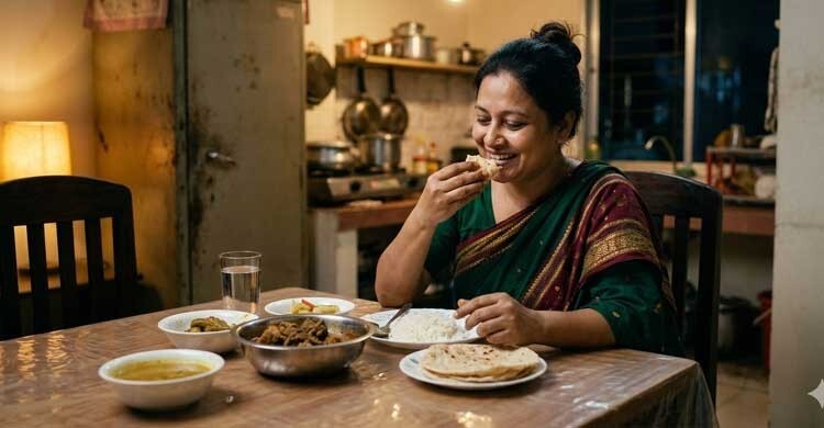 রাতে দেরি করে খাওয়া ছাড়ুন, শরীর থাকবে ফিট