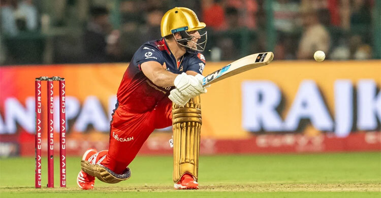 শেষের ঝড়ে গুজরাটকে চ্যালেঞ্জিং লক্ষ্য দিলো বেঙ্গালুরু