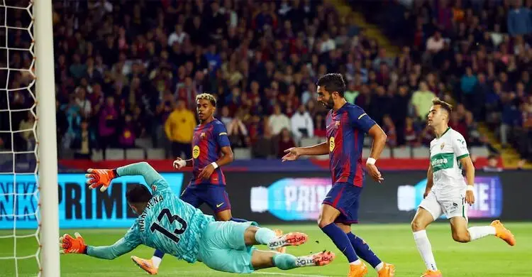 জয়ে ফিরলো বার্সেলোনা, ব্যবধান কমালো রিয়ালের সঙ্গে