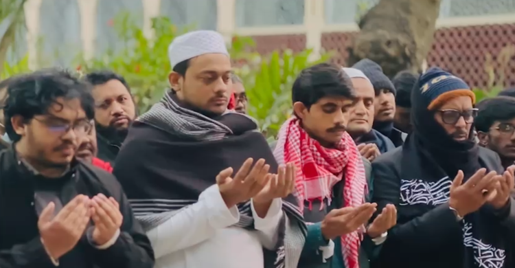 হাদির কবর জিয়ারত করলেন নাসীরুদ্দীন পাটওয়ারী