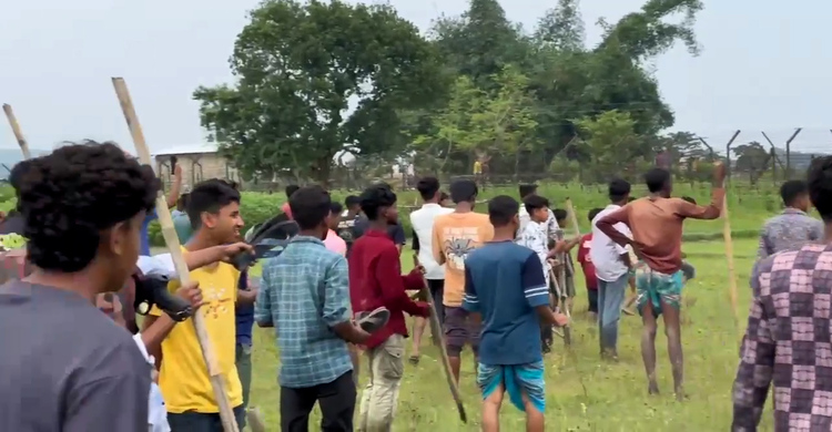 সীমান্তে আবারোও উত্তেজনা, ভারতীয়দের বাংলাদেশীদের সঙ্গে ধাওয়া-পাল্টা ধাওয়া