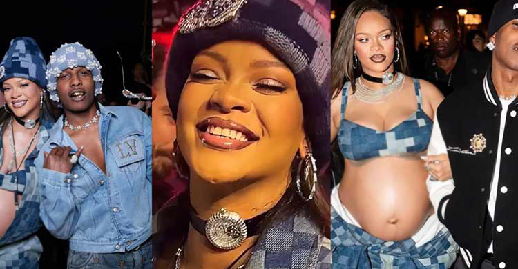 গলায় ঘড়ি পরে চমকে দিলেন রিহানা