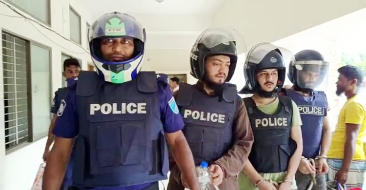 মুন্সিগঞ্জে গ্রেফতার তিন জঙ্গি ৫ দিনের রিমান্ডে