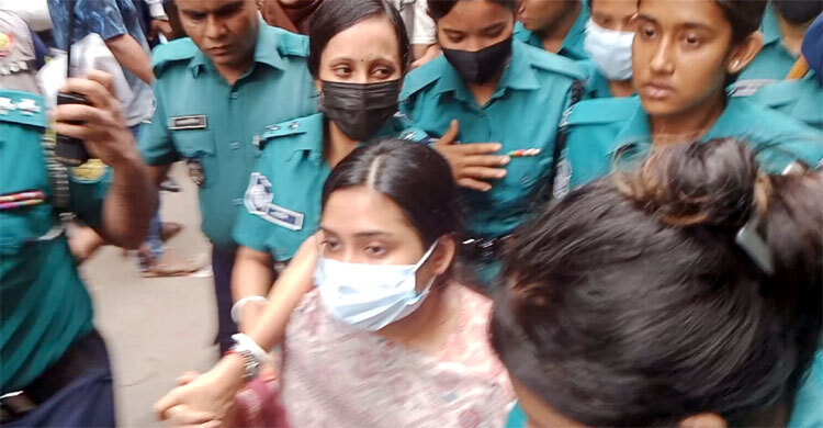 মেজর সাদিকের স্ত্রী সুমাইয়া জাফরিন ৫ দিনের রিমান্ডে