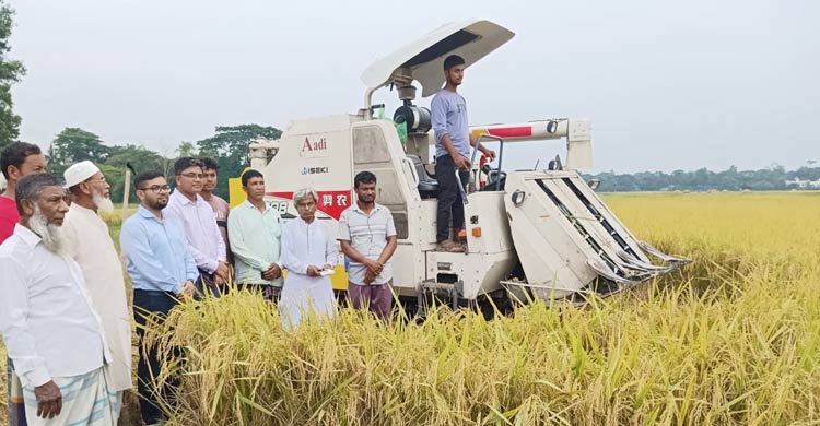 মেশিনে চাষাবাদে বেড়েছে ফলন, কমেছে পরিশ্রম-খরচ