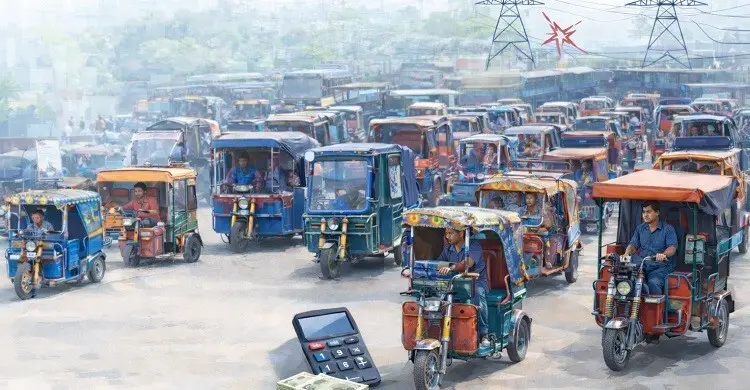 ব্যাটারিচালিত রিকশা গলার কাঁটা, দিনে গিলছে ৮০০ মেগাওয়াট বিদ্যুৎ