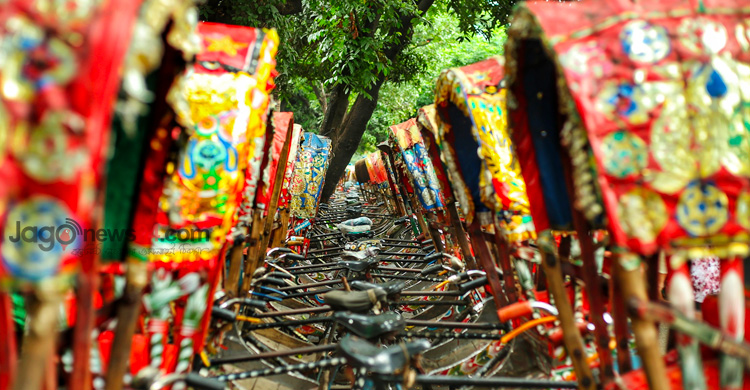 অটোর দাপটে দুর্দশায় প্যাডেল রিকশাচালকরা