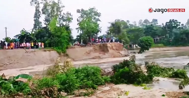 যমুনা গিলছে ঘরবাড়ি, ঝুঁকিতে হাজারও পরিবার