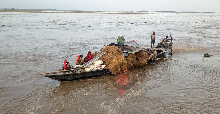 দুধকুমারের ভাঙনে ৪০ ভিটা বিলীন, ঝুঁকিতে দুই শতাধিক স্থাপনা
