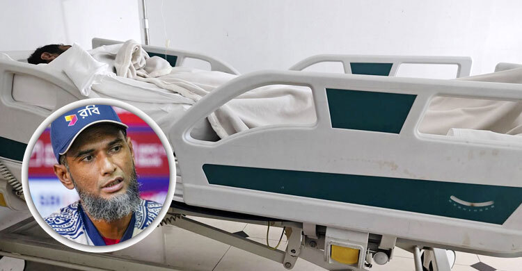 Mahmudullah Riyad hospitalised