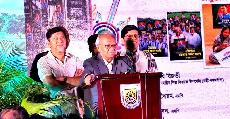 গান ও শিল্পীর শক্তি অ্যাটম বোমার চেয়েও ভয়াবহ হতে পারে: রিজভী