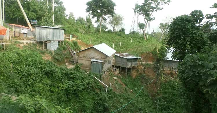 রাঙ্গামাটিতে থেমে থেমে বৃষ্টি, পাহাড় ধসের শঙ্কা