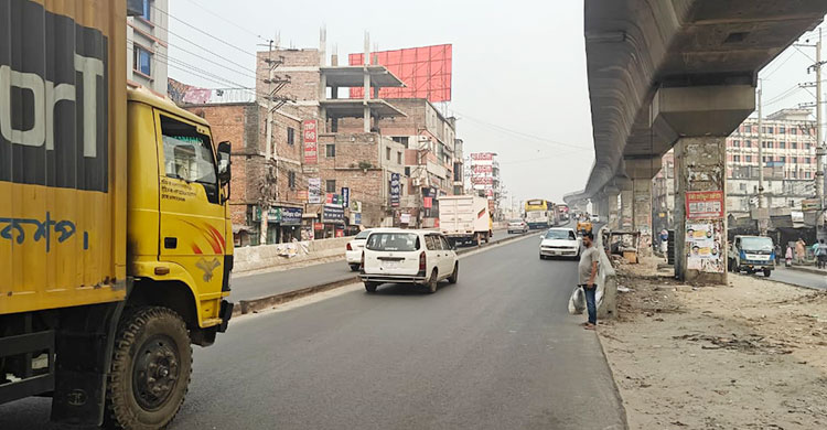 গাজীপুরের দুই মহাসড়কের কোথাও নেই যানজট