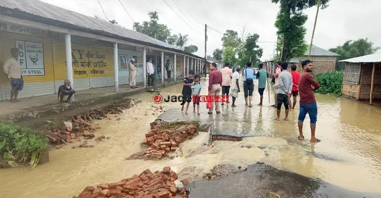 বন্যায় ক্ষতিগ্রস্ত ৯৫ কিমি সড়ক, মেরামতে প্রয়োজন ২৮ কোটি টাকা