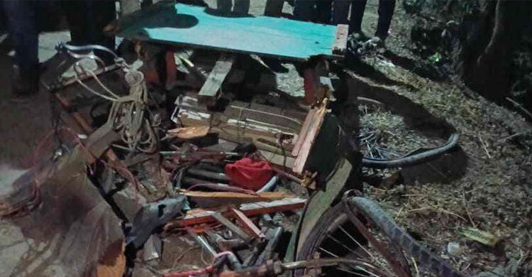 সিরাজগঞ্জে ট্রাকের ধাক্কায় স্বামী-স্ত্রীর মৃত্যু