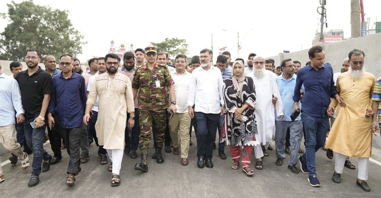 গাবতলীতে বাস চলাচলে বাইপাস সড়ক উদ্বোধন