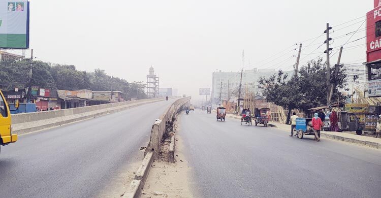 ঢাকা-ময়মনসিংহ মহাসড়কে যানচলাচল বেড়েছে