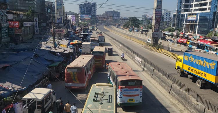 আ’লীগের শাটডাউন কর্মসূচির কথা জানে না মানুষ, যানচলাচল স্বাভাবিক